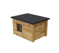 Maison Pour Chats En Bois Isolée Pour L'Extérieur 57 X 44