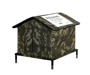 Maison pour chats en plein air : animaux de compagnie pliants, lit pliable pour chien, grotte isolée résistante aux intempéries, lit douillet et imperméable avec fonction de chauffage pour chiots