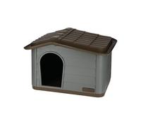 Kerbl Maison extérieure pour chats 60 x 51 x 41 cm Gris et marron Plastique