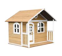 AXI Milan Maison Enfant en Bois FSC | Maison de Jeux pour l'extérieur / Jardin en marron & Blanc | Maisonnette / Cabane de Jeu avec des fenêtres