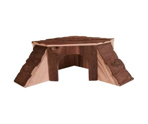 Maison pour grands hamsters en bois d'écorce Trixie Thordis Marron TU