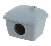 Maison pour hamster. 14 x 11 x hauteur 10 cm. couleur grise. G