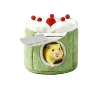 Maison Pour Hamster Abri De Cage Chaude Résistante Aux Rongements Avec