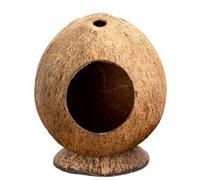 Maison pour hamster, accessoires pour hamster de 13 x 12 cm, cage anti-morsures avec base anti-retournement Grotte pour enrichir l'environnement des animaux comme les gerbilles, hérissons, chinchillas