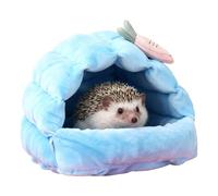 Maison pour Hamster | Cage Chaude Résistante Aux Morsures Respirante - Habitat pour Hamster - pour Animaux De Compagnie Lapin Chinchilla Écureuil Oiseaux Furet pour Hiver