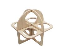 Maison pour hamster en bois - Château de gerbillon en bois, maison pour petits animaux, accessoires de cage pour animaux de compagnie, petite villa cachée, centre d'activités pour rongeurs, meubles
