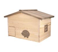 Maison pour hérisson en pin certifié FSC 100% 52 x 35 x 34 cm