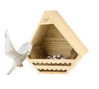 Maison pour Oiseaux,Habitat De Nidification pour Mésanges - Nichoir pour Cour Et Jardin,pour Pinson Moineau Hirondelle Mésange Pigeon Jardin Arrière-Cour Terrasse