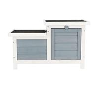 Maison pour petits animaux avec 2 sorties Trixie Natura Gris TU
