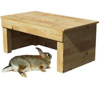 Maison pour petits animaux Maison en bois pour lapins Petits animaux Cochons d'Inde Extérieur 10769