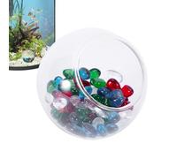 Maison pour Poisson Betta,Abri pour Poisson Betta | Nid de Repos et Cachette pour Crevettes Noires, Crabes Bernard l'Hermite et Vie Aquatique