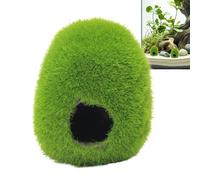 Maison pour poissons | Boule de mousse en résine réaliste - Cavernes de repos pour aquarium, pour manger, se reposer, jouer, crevettes, betta, gecko, poisson-chat, clown, crabe, nain
