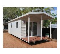 Maison préfabriquée de 6,1/9/12,2 m, petite maison mobile pour bureau, maison mobile, maison avec 3/4 chambres, salle de bain, cuisine, atelier, bureau, villa, bureau, extérieur, hôtels