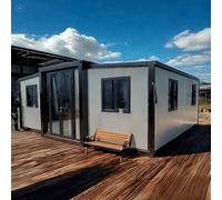 Maison préfabriquée légère et peu encombrante pour maison minuscule maximisant la surface de vie, maison conteneur portable, petites maisons à vendre préfabriquées