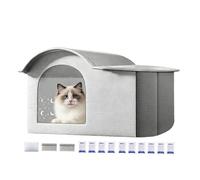 Maison rafraîchissante destinée aux Chats - Chenil Rafraîchissant Pliable avec Pack de Glace pour Chatons | Tente Estivale Pliable pour Chiot | pour Extérieur Intérieur Été Jardin Camping Voyage