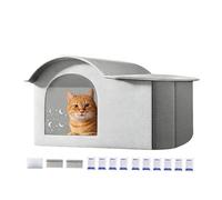 Maison rafraîchissante destinée aux Chats | Chenil Rafraîchissant Pliable avec Pack de Glace pour Chatons - Tente Estivale Pliable pour Chiot - pour Intérieur Jardin Extérieur Camping Voyage