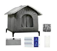 Maison Rafraîchissante Pour Chat Abri Frais Double Couche Pliable Et Grand