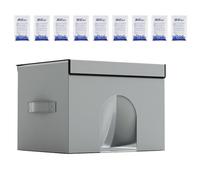 Maison Rafraîchissante pour Chats Été Portable | Niche Climatisée pour Chien - Lit Glacière pour Chats avec Packs de Glace Transport Intérieur Extérieur Balcon Patio Garage