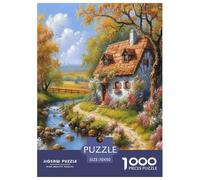 Maison Rurale Puzzle 1000 Pièces Educa Jouet Jeu D'Intelligence Décoration Intérieure intéressant Jeu Éduchatif Challenge Toy Adultes & Enfants des 14 Ans 70x50cm/1000pcs