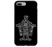 Maison sur Pattes de Poulet Folklore Slave Art Baba Yaga Coque pour iPhone 7 Plus/8 Plus