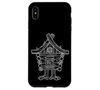 Maison sur Pattes de Poulet Folklore Slave Art Baba Yaga Coque pour iPhone XS Max