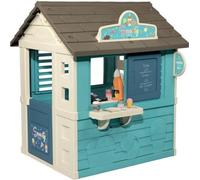 Maison Sweety Corner - SMOBY - Comptoir et espace de préparation - Machine a glaces - 18 accessoires inclus - Fabriqué en France
