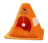Maison Tente Pour Animaux Nid Animal de Compagnie Semi-Fermé | Grotte De Sommeil Des Chats Convient Aux Chats Petits, Moyens, Grands Et Chatons - Porche, Balcon, Jardin, Cour Et Grange