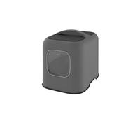 Maison toilette pour chat 50 38 40 cm Bac a litiere Anthracite