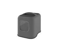 Maison toilette pour chat 57 39 40 cm Bac a litiere Anthracite