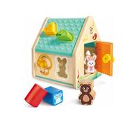 HaPe International Trieur de formes Shape Sorter In The Creature House Multicolore Enfants