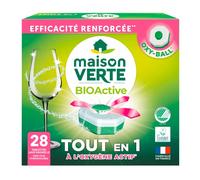 Maison Verte Lave-vaisselle BioActive Tablettes x28