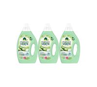 Maison Verte - Lessive Liquide - Parfum Fraîcheur d'Ete - Lessive Détachante - Spécial Peaux Sensibles - Efficace dès 20°C - 5 Enzymes Actives d'Origine Naturelle - Sans Conservateurs - 99 Lavages