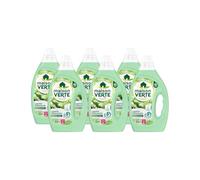 Maison Verte - Lessive Liquide - Parfum Fraîcheur d'Ete - Lessive Détachante - Spécial Peaux Sensibles - Efficace dès 20°C - 5 Enzymes Actives d'Origine Naturelle - Sans Conservateurs - 198 Lavages