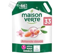 Maison Verte Lessive Recharge Amande Douce 33 Lavages Peaux Sensibles