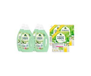 Maison Verte - Pack Lessive et Adoucissant Fraîcheur d"été