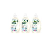 Maison Verte, Sensitive, Lessive liquide, Famille & Bébé, Lessive Détachante, Parfum hypoallergenique, Efficace des 20°C, Lot de 3