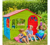 PalPlay Maisonnette cabane House of Fun en plastique multicolore