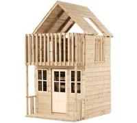 Maisonnette cabane LOFT en bois FSC® marron