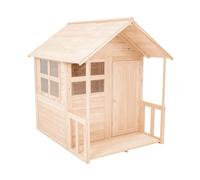 Maisonnette cabane Enfant avec Plancher et véranda Bouton d'or Cottage en Bois FSC®