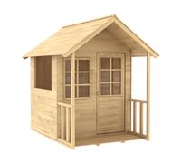Maisonnette cabane enfant lavande bois fsc® marron TU