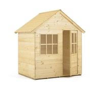 Maisonnette cabane enfant REFUGE en bois FSC® marron