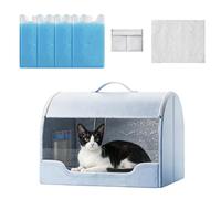 Maisonnette De Chat Rafraîchissante Grotte Pour Chiot Intérieur, Portable