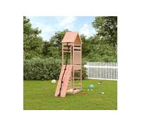 Maisonnette de jeu avec mur d escalade bois massif Douglas