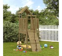 Maisonnette de Jeu avec Mur d'Escalade Aire de Jeux Jardin Extérieur vidaXL