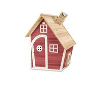 Maisonnette En Bois De Jardin Compacte Pour Enfant Dès 3 Ans Rouge TU