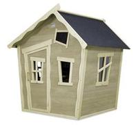 Maisonnette en bois EXIT Crooky 100 - gris-beige Gris/beige