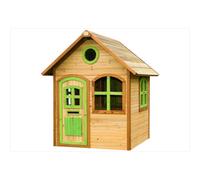 Axi Julia Maison Enfant En Bois Fsc | Maison De Jeux Pour L'Extérieur / Jardin En Marron & Vert | Maisonnette / Cabane De Jeu Avec Des Fenêtres