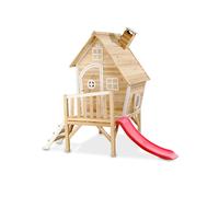 Maisonnette en bois pour enfants fantasia 300 naturel - exit toys