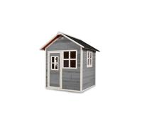 Maisonnette en bois pour enfants loft 100 gris - exit toys