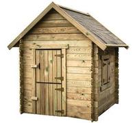 Maisonnette en bois ""Sophie"" - 120 x 120 x 159 cm